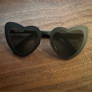 Saint Laurent YSL SL196 LouLou Heart Sunglasses